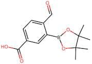 4-Formyl-3-(4,4,5,5-tetramethyl-1,3,2-dioxaborolan-2-yl)benzoic acid