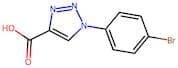 1-(4-Bromophenyl)-1H-1,2,3-triazole-4-carboxylic acid