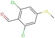 2,6-Dichloro-4-(methylthio)benzaldehyde
