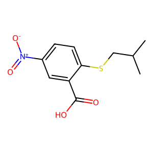 2-[(2-Methylpropyl)sulfanyl]-5-nitrobenzoic acid