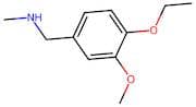 [(4-Ethoxy-3-methoxyphenyl)methyl](methyl)amine
