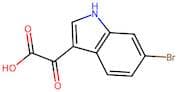 1H-Indole-3-acetic acid, 6-bromo-α-oxo-