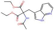 Diethyl 2-((1H-pyrrolo[2,3-b]pyridin-3-yl)methyl)-2-acetamidomalonate