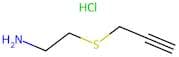 2-(Prop-2-yn-1-ylthio)ethan-1-amine hydrochloride