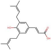 (E)-3-(4-Hydroxy-3,5-bis(3-methylbut-2-en-1-yl)phenyl)acrylic acid