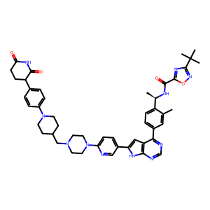3-(tert-Butyl)-N-((1R)-1-(4-(6-(6-(4-((1-(4-(2,6-dioxopiperidin-3-yl)phenyl)piperidin-4-yl)methyl)…