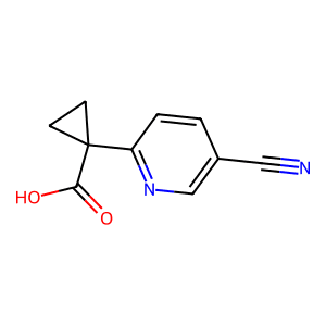 1-(5-Cyanopyridin-2-yl)cyclopropane-1-carboxylic acid