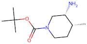 (3R,4R)-tert-Butyl 3-amino-4-methylpiperidine-1-carboxylate