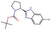 (S)-tert-Butyl 2-(6-bromo-1H-benzo[d]imidazol-2-yl)pyrrolidine-1-carboxylate