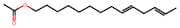 (9Z,12E)-Tetradeca-9,12-dien-1-yl acetate