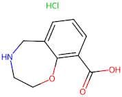 2,3,4,5-Tetrahydrobenzo[f][1,4]oxazepine-9-carboxylic acid hydrochloride