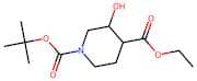 1-tert-Butyl 4-ethyl 3-hydroxypiperidine-1,4-dicarboxylate