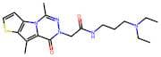 N-(3-(diethylamino)propyl)-2-(5,9-dimethyl-8-oxothieno[2',3':4,5]pyrrolo[1,2-d][1,2,4]triazin-7(8H…