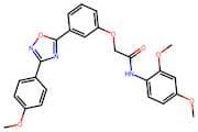 N-(2,4-Dimethoxyphenyl)-2-(3-(3-(4-methoxyphenyl)-1,2,4-oxadiazol-5-yl)phenoxy)acetamide