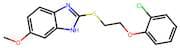 2-((2-(2-Chlorophenoxy)ethyl)thio)-6-methoxy-1H-benzo[d]imidazole