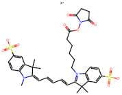 Potassium 1-(6-((2,5-dioxopyrrolidin-1-yl)oxy)-6-oxohexyl)-3,3-dimethyl-2-(5-(1,3,3-trimethyl-5-su…
