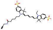 2-(5-(3,3-Dimethyl-1-(6-oxo-6-(prop-2-yn-1-ylamino)hexyl)-5-sulfoindolin-2-ylidene)penta-1,3-dien-…