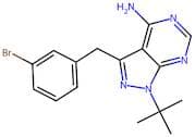 3-(3-Bromobenzyl)-1-(tert-butyl)-1H-pyrazolo[3,4-d]pyrimidin-4-amine