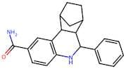 6-Phenyl-5,6,6a,7,8,9,10,10a-octahydro-7,10-methanophenanthridine-2-carboxamide