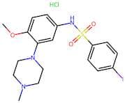 4-Iodo-N-(4-methoxy-3-(4-methylpiperazin-1-yl)phenyl)benzenesulfonamide hydrochloride