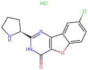 (S)-8-Chloro-2-(pyrrolidin-2-yl)benzofuro[3,2-d]pyrimidin-4(3H)-one xhydrochloride