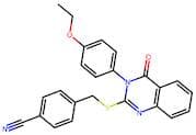 4-(((3-(4-Ethoxyphenyl)-4-oxo-3,4-dihydroquinazolin-2-yl)thio)methyl)benzonitrile