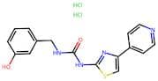 1-(3-Hydroxybenzyl)-3-(4-(pyridin-4-yl)thiazol-2-yl)urea dihydrochloride
