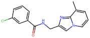 3-Chloro-N-((8-methylimidazo[1,2-a]pyridin-2-yl)methyl)benzamide