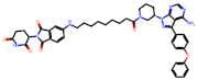 5-((9-((R)-3-(4-Amino-3-(4-phenoxyphenyl)-1H-pyrazolo[3,4-d]pyrimidin-1-yl)piperidin-1-yl)-9-oxono…