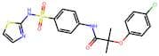 2-(4-Chlorophenoxy)-2-methyl-N-(4-(N-(thiazol-2-yl)sulfamoyl)phenyl)propanamide