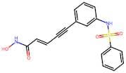(E)-N-Hydroxy-5-(3-(phenylsulfonamido)phenyl)pent-2-en-4-ynamide