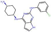N4-(cis-4-Aminocyclohexyl)-N2-(3-chlorophenyl)-7H-pyrrolo[2,3-d]pyrimidine-2,4-diamine