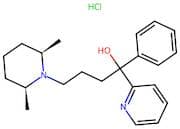rel-4-((2R,6S)-2,6-Dimethylpiperidin-1-yl)-1-phenyl-1-(pyridin-2-yl)butan-1-ol hydrochloride