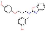 3-((Benzo[d]oxazol-2-yl(3-(4-methoxyphenoxy)propyl)amino)methyl)phenol