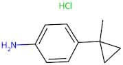 4-(1-Methylcyclopropyl)aniline hydrochloride