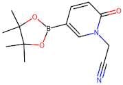 2-(2-Oxo-5-(4,4,5,5-tetramethyl-1,3,2-dioxaborolan-2-yl)pyridin-1(2H)-yl)acetonitrile