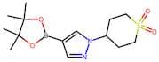 4-(4-(4,4,5,5-tetramethyl-1,3,2-dioxaborolan-2-yl)-1H-pyrazol-1-yl)tetrahydro-2H-thiopyran 1,1-dio…