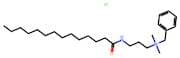 N-Benzyl-N,N-dimethyl-3-tetradecanamidopropan-1-aminium chloride