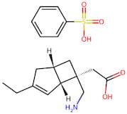 2-((1R,5S,6S)-6-(aminomethyl)-3-ethylbicyclo[3.2.0]hept-3-en-6-yl)acetic acid besylate