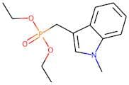 Diethyl[(1-methyl-indole-3-yl)methyl] phosphonate