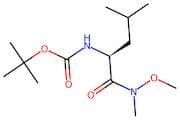 (S)-N-Methyl-N-methoxy-2-(tert-butoxycarbonylamino)-4-methylpentanamide