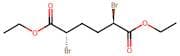 (2R,5S)-rel-Diethyl 2,5-dibromohexanedioate