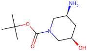 (3S,5R)-tert-Butyl 3-amino-5-hydroxypiperidine-1-carboxylate