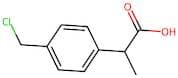 2-(4-(Chloromethyl)phenyl)propanoic acid