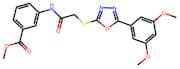 Methyl 3-(2-((5-(3,5-dimethoxyphenyl)-1,3,4-oxadiazol-2-yl)thio)acetamido)benzoate