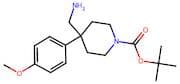tert-Butyl 4-(aminomethyl)-4-(4-methoxyphenyl)piperidine-1-carboxylate