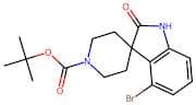 tert-Butyl 4-bromo-2-oxospiro[indoline-3,4'-piperidine]-1'-carboxylate