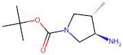 (3R,4S)-tert-Butyl 3-amino-4-methylpyrrolidine-1-carboxylate