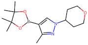 3-Methyl-1-(tetrahydro-2H-pyran-4-yl)-4-(4,4,5,5-tetramethyl-1,3,2-dioxaborolan-2-yl)-1H-pyrazole