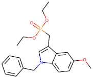 Diethyl[(5-methoxy-1-benzyl-indol-3-yl)methyl] phosphonate